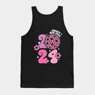 Groovy New Year Tank Top